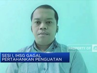 Minim Sentimen Positif, IHSG Sesi I Ditutup di Zona Merah