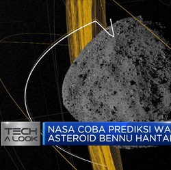 NASA Coba Prediksi Waktu Asteroid Bennu Hantam Bumi