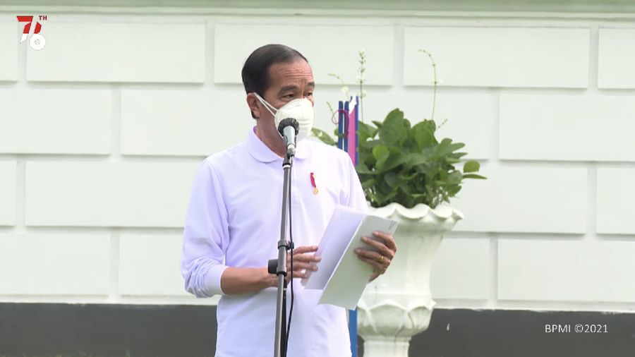 Presiden Jokowi Terima Para Atlet Olimpiade Tokyo 2020, Istana Bogor, (13/8/2021). (Dok: Youtube Setpres RI)