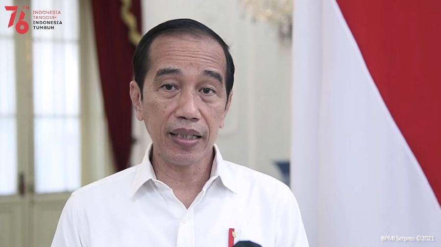 Keterangan Pers Presiden RI Jokowi Terkait Dampak PPKM terhadap Bed Occupancy Ratio, 15 Agustus 2021