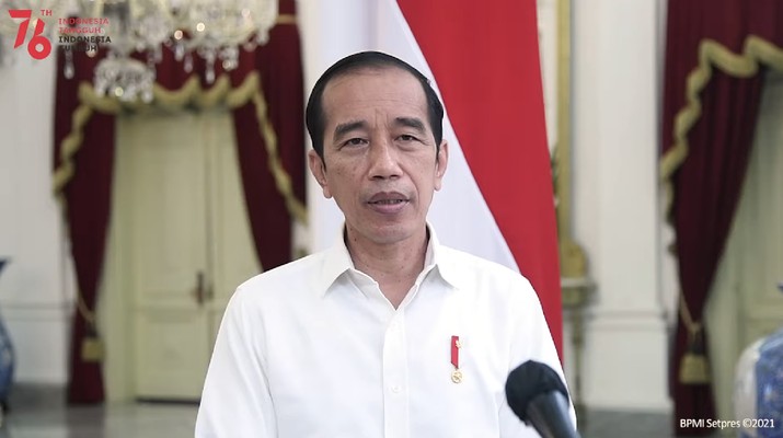 Keterangan Pers Presiden RI Jokowi, Terkait Harga PCR , 15 Agustus 2021 (Youtube Sekretariat Presiden)