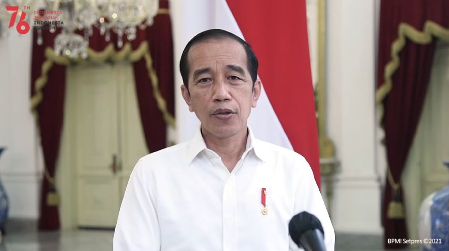 Keterangan Pers Presiden RI Jokowi, Terkait Harga PCR , 15 Agustus 2021 (Youtube Sekretariat Presiden)
