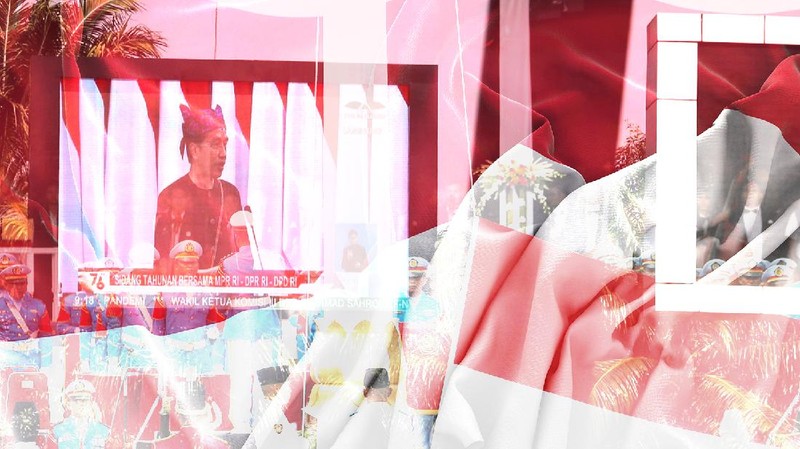 Pidato Jokowi dalam Rangka HUT RI ke-76 