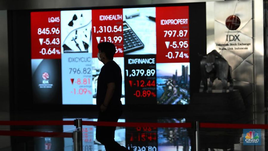Ilustrasi Bursa Efek Indonesia. (CNBC Indonesia/Muhammad Sabki)