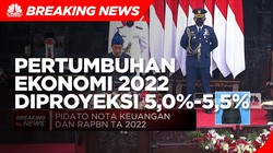 Jokowi: Pertumbuhan Ekonomi 2022 Diproyeksi 5,0%-5,5%