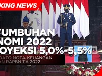 Jokowi: Pertumbuhan Ekonomi 2022 Diproyeksi 5,0%-5,5%