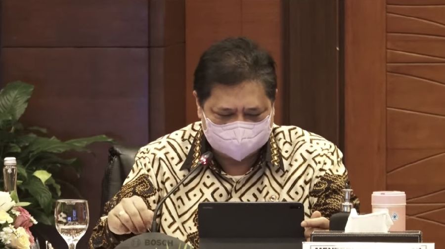 Konferensi Pers Nota Keuangan dan RAPBN 2022. (Dok: tangkapan layar youtube Perekonomian RI)