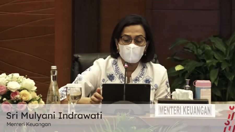 Konferensi Pers Nota Keuangan dan RAPBN 2022. (Dok: tangkapan layar youtube Perekonomian RI)