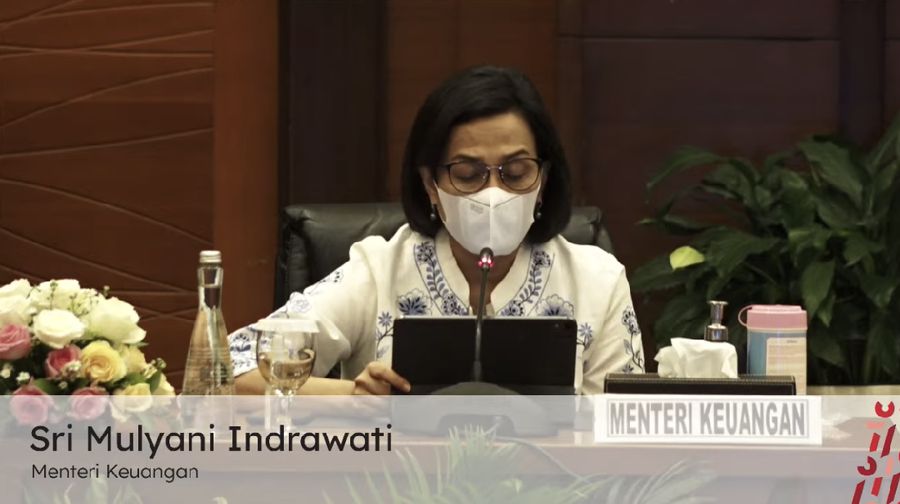 Konferensi Pers Nota Keuangan dan RAPBN 2022. (Dok: tangkapan layar youtube Perekonomian RI)