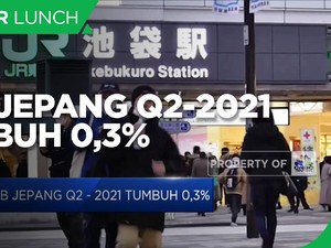 PDB Jepang Q2-2021 Tumbuh 0,3%