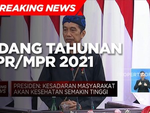 Penjelasan Jokowi Soal Gas & Rem Pemerintah Hadapi Pandemi