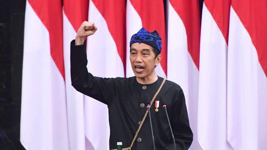 Pidato Kenegaraan Presiden RI Joko Widodo pada sidang tahunan MPR RI dan sidang bersama DPR RI-DPD RI. (Dok: Biro Pers Sekretariat Presiden)