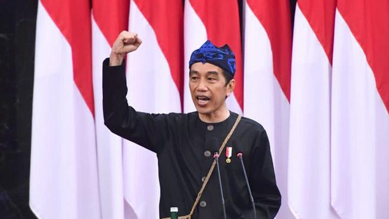 Pidato Kenegaraan Presiden RI Joko Widodo pada sidang tahunan MPR RI dan sidang bersama DPR RI-DPD RI. (Dok: Biro Pers Sekretariat Presiden)