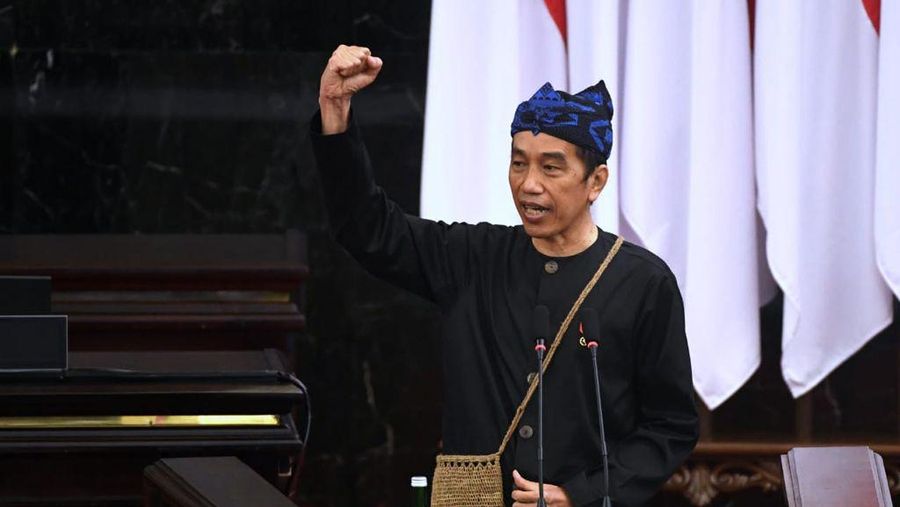 Pidato Kenegaraan Presiden RI Joko Widodo pada sidang tahunan MPR RI dan sidang bersama DPR RI-DPD RI. (Dok: Biro Pers Sekretariat Presiden)
