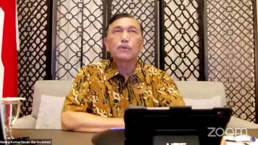 Screenshot/Konferensi Pers Evaluasi dan Penerapan PPKM bersama Menko Perekonomian, Menko Marves, dan Menkes/Youtube Kemenko Perekonomian RI