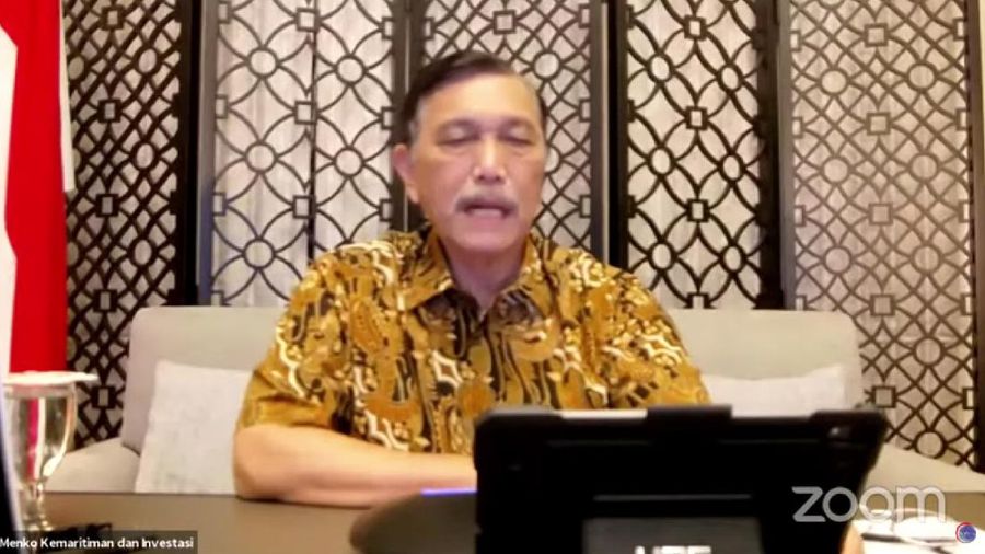 Screenshot/Konferensi Pers Evaluasi dan Penerapan PPKM bersama Menko Perekonomian, Menko Marves, dan Menkes/Youtube Kemenko Perekonomian RI