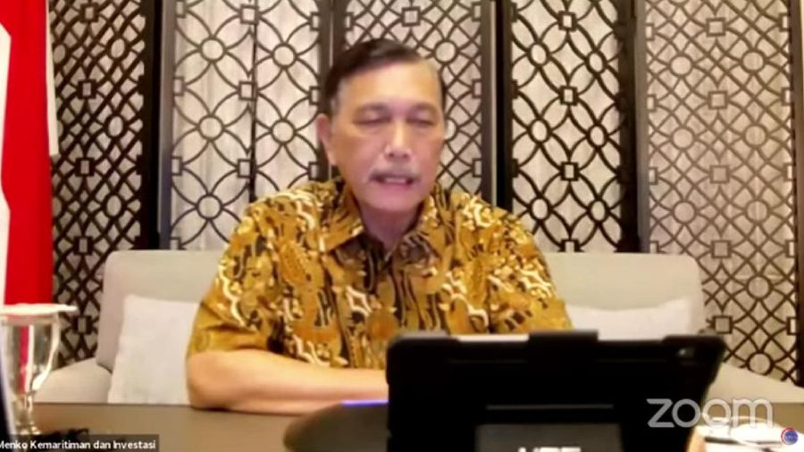 Screenshot/Konferensi Pers Evaluasi dan Penerapan PPKM bersama Menko Perekonomian, Menko Marves, dan Menkes/Youtube Kemenko Perekonomian RI