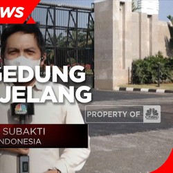 Situasi Gedung DPR/MPR Jelang Pidato Kenegaraan Presiden RI