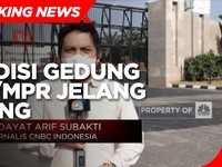 Situasi Gedung DPR/MPR Jelang Pidato Kenegaraan Presiden RI
