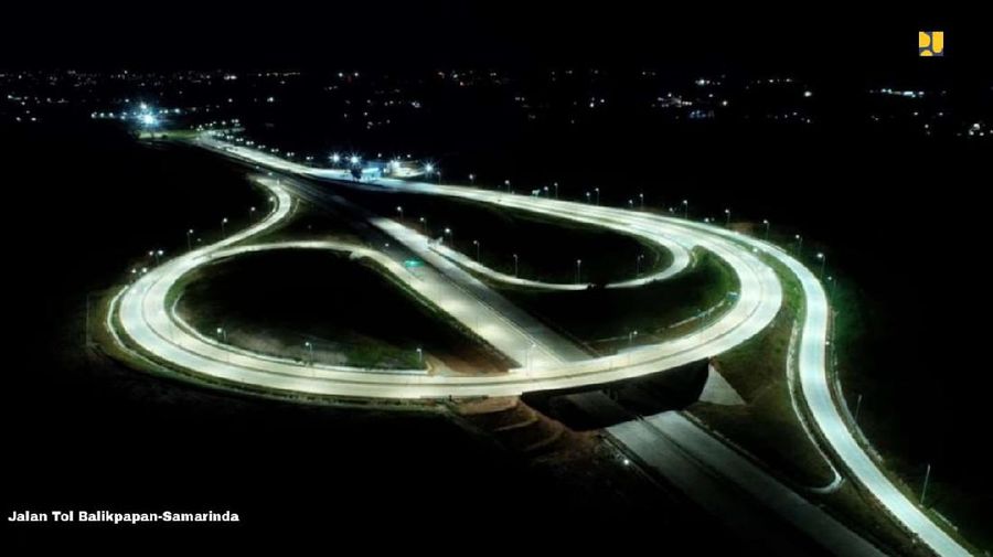 Tol Balikpapan-Samarinda (Balsam) Seksi I ruas Balikpapan – Samboja (22 Km) . (Dok: PUPR)