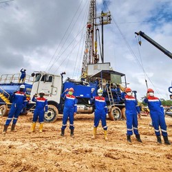 HUT ke-76 RI, Pertamina Bor Sumur ke-6 di Blok Rokan