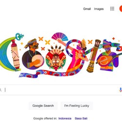 Merdeka! Google Doodle Ikut Rayakan HUT Kemerdekaan RI ke-76