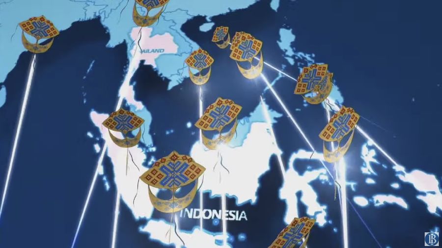 Peluncuran Standar Nasional Open API Pembayaran & Pra Resmi QRIS Antarnegara. (Tangkapan Layar Youtube)