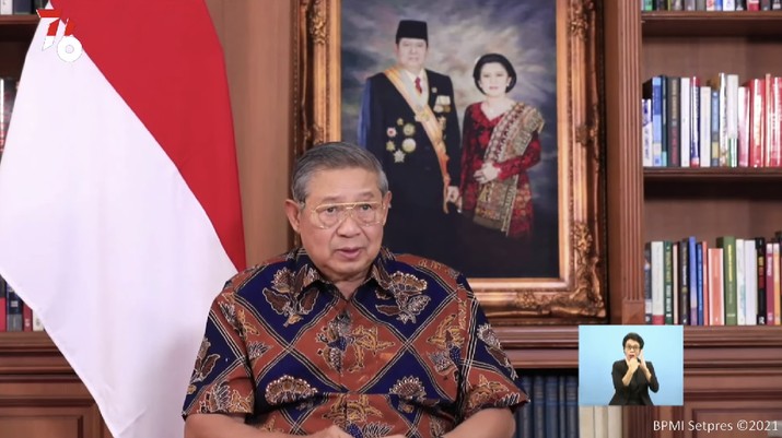 Presiden Indonesia yang keenam, Susilo Bambang Yudhoyono (Tangkapan Layar Youtube)