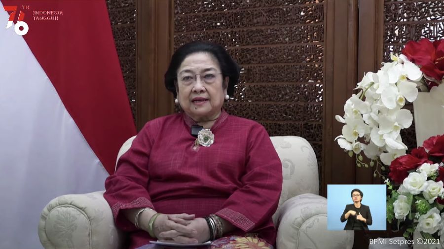Presiden Indonesia yang kelima, Megawati Soekarno Putri (Tangkapan Layar Youtube)