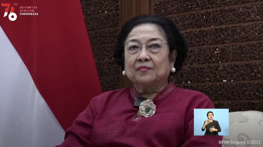 Presiden Indonesia yang kelima, Megawati Soekarno Putri (Tangkapan Layar Youtube)
