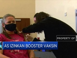 AS Izinkan Booster Vaksin
