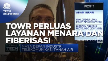 Dorong Digitalisasi, TOWR Perluas Layanan Menara & Fiberisasi