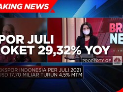 Harga Komoditas Masih Tinggi, Ekspor Juli Naik 29,32% (yoy)