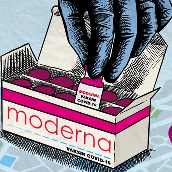 Mau Disuntik Vaksin Moderna? Simak Lokasi dan Syaratnya