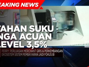 BI Tahan Suku Bunga Acuan di Level 3,5%