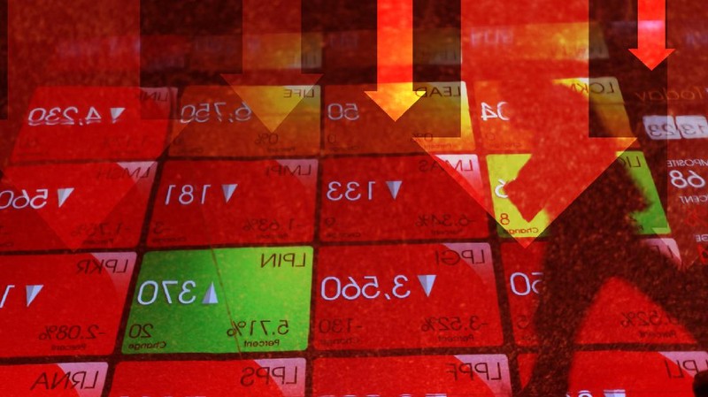 IHSG `Kebakaran`, Ambruk Lebih dari 2%