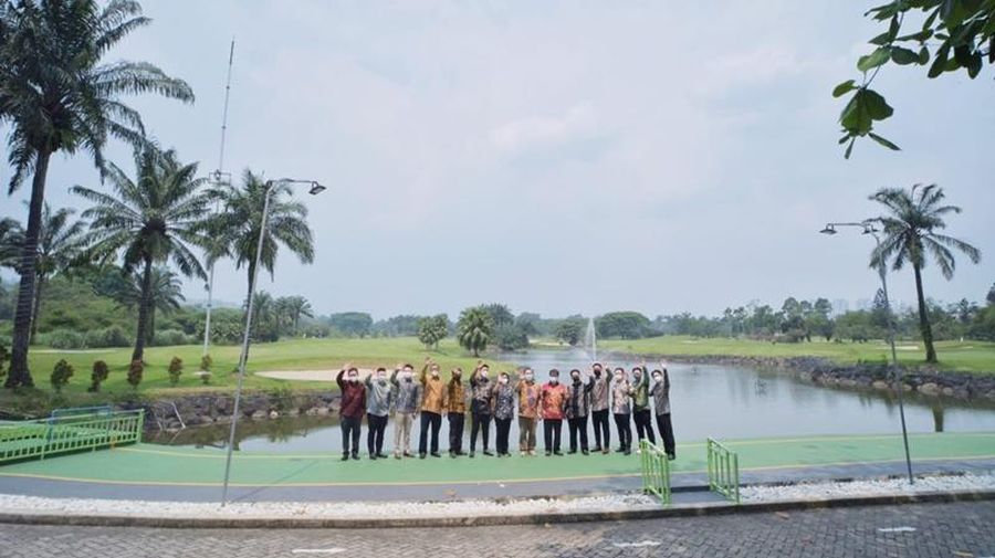 Jajaran Komisaris serta Direksi Triniti Land dan Sentul Golf/dok. Istimewa