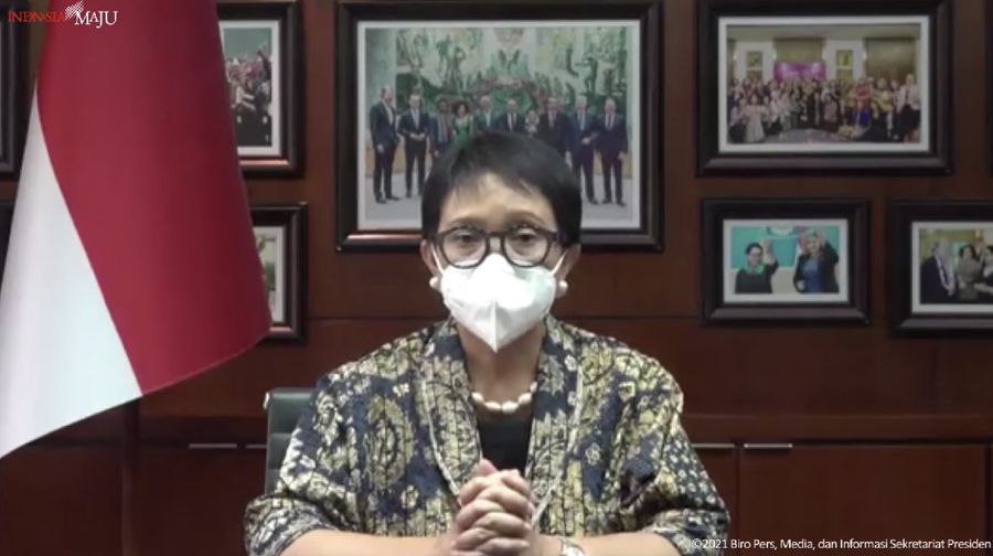 Kedatangan Vaksin Covid-19 Tahap 39, Bandara Internasional Soekarno-Hatta, (19/8/2021). (Dok: Tangkapan layar youtube Sekretariat Presiden)