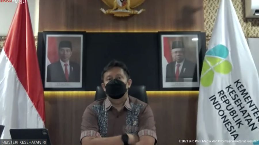 Kedatangan Vaksin Covid-19 Tahap 39, Bandara Internasional Soekarno-Hatta, (19/8/2021). (Dok: Tangkapan layar youtube Sekretariat Presiden)