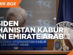 Presiden Afghanistan Kabur ke Uni Emirat Arab