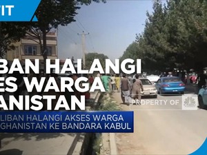 Taliban Halangi Akses Warga Afghanistan Ke Bandara Kabul