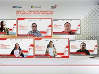 Telkom & Microsoft Akselerasi Transformasi Digital di RI