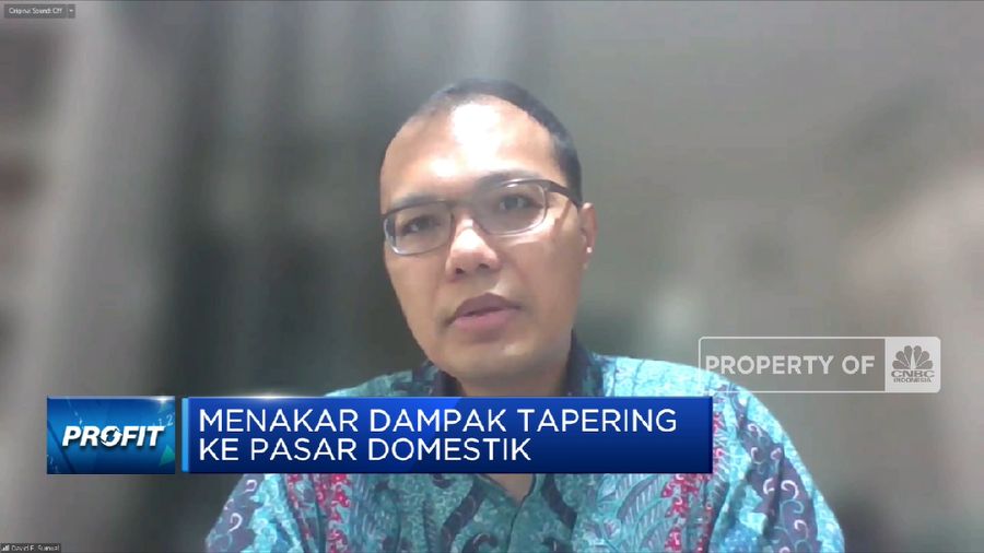 Ekonom Optimistis Efek Tapering ke Pasar Domestik Tak Sebesar 2013(CNBC Indonesia TV)