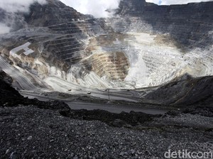 Jumbo! Sumber Daya Emas-Tembaga Tambang Bawah Tanah Freeport 3 Miliar Ton