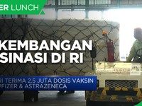 Indonesia Terima 2,5 Juta Dosis Vaksin Pfizer & AstraZeneca