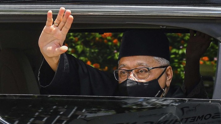 Pelantikan PM Malaysia Ismail Sabri Yaakob. (Khirul Nizam Zanil/Malaysia’s Department of Information via AP) Pelantikan PM Malaysia Ismail Sabri Yaakob. Khirul Nizam Zanil/Malaysia’s Department of Information via AP)
