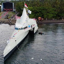 Geger! RI Ternyata Bisa Bikin Kapal Perang 'Siluman' Canggih