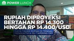 Isu Tapering, Rupiah Diproyeksi Dikisaran Rp 14.300-14.400/US