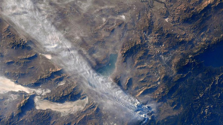 Penampakan bumi dari Luar Angkasa (Astro_Megan via Space_Station)