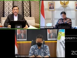 Luhut Soal Penurunan Level PPKM Jabodetabek Hingga Surabaya